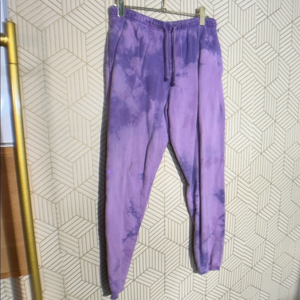 Purple Sisters Tie-Dye Joggers